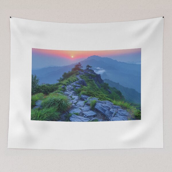Item preview, Journey through the Misty Mountain Trail: A Hiker's Adventure into the Clouds designed and sold by Shirtastically.