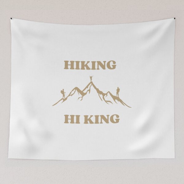 Item preview, Hiking is Hi King designed and sold by Abdelillah10.