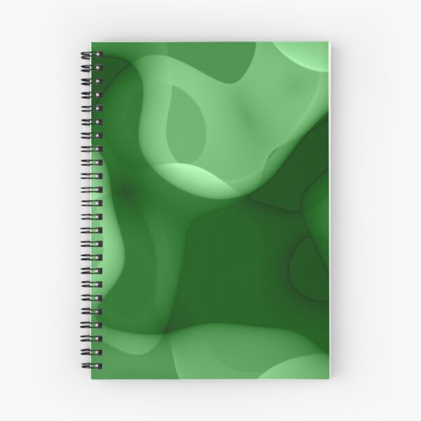 Item preview, Abstraction "green wave 1" designed and sold by Gluecknika.