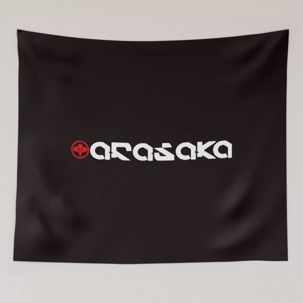 Item preview, Arasaka Logo With Text Arasaka Corporation Logo Cyberpunk designed and sold by BarryHarrison.