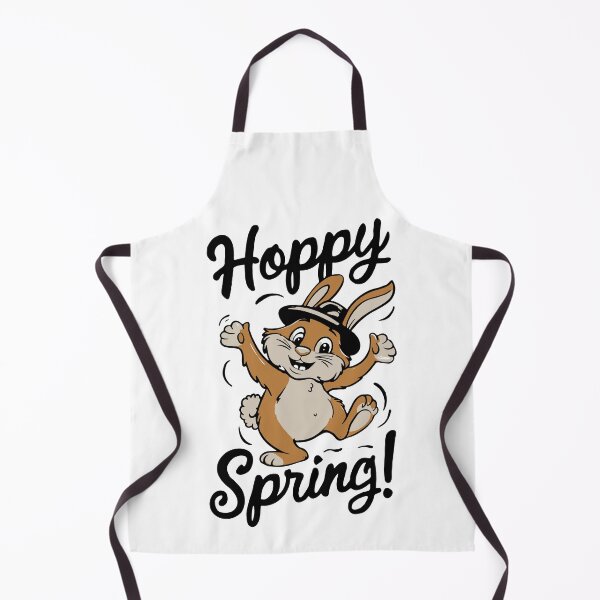 Item preview, Hoppy Spring! Happy Bunny Bounces with Joy designed and sold by SplashTastic.