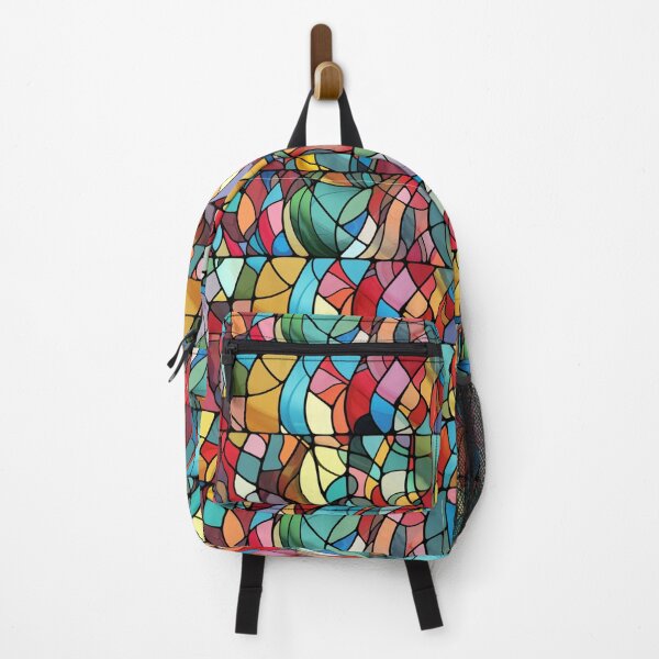 Item preview, Colorful Stained Glass 3 designed and sold by hheritageprints.