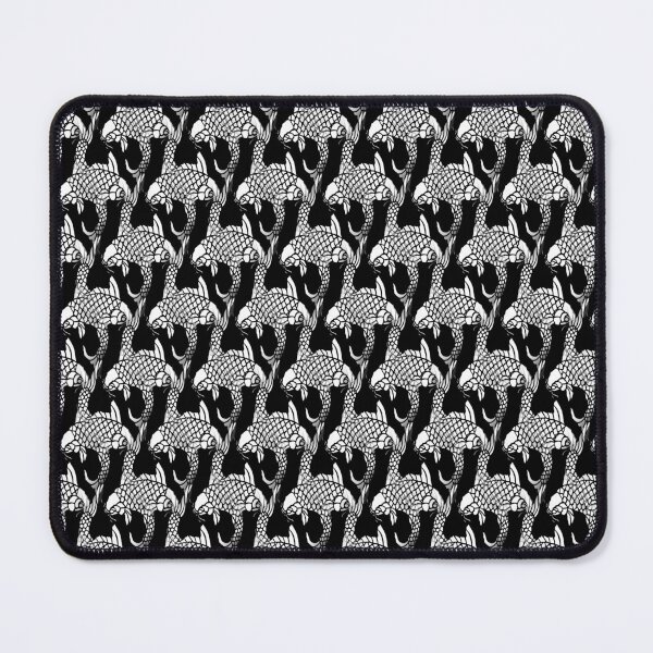 Item preview, Koi Carp Fish Cut Out Seamless Pattern designed and sold by taiche.