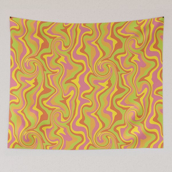 Item preview, Groovy Psychedelic Waves designed and sold by PepperLime.