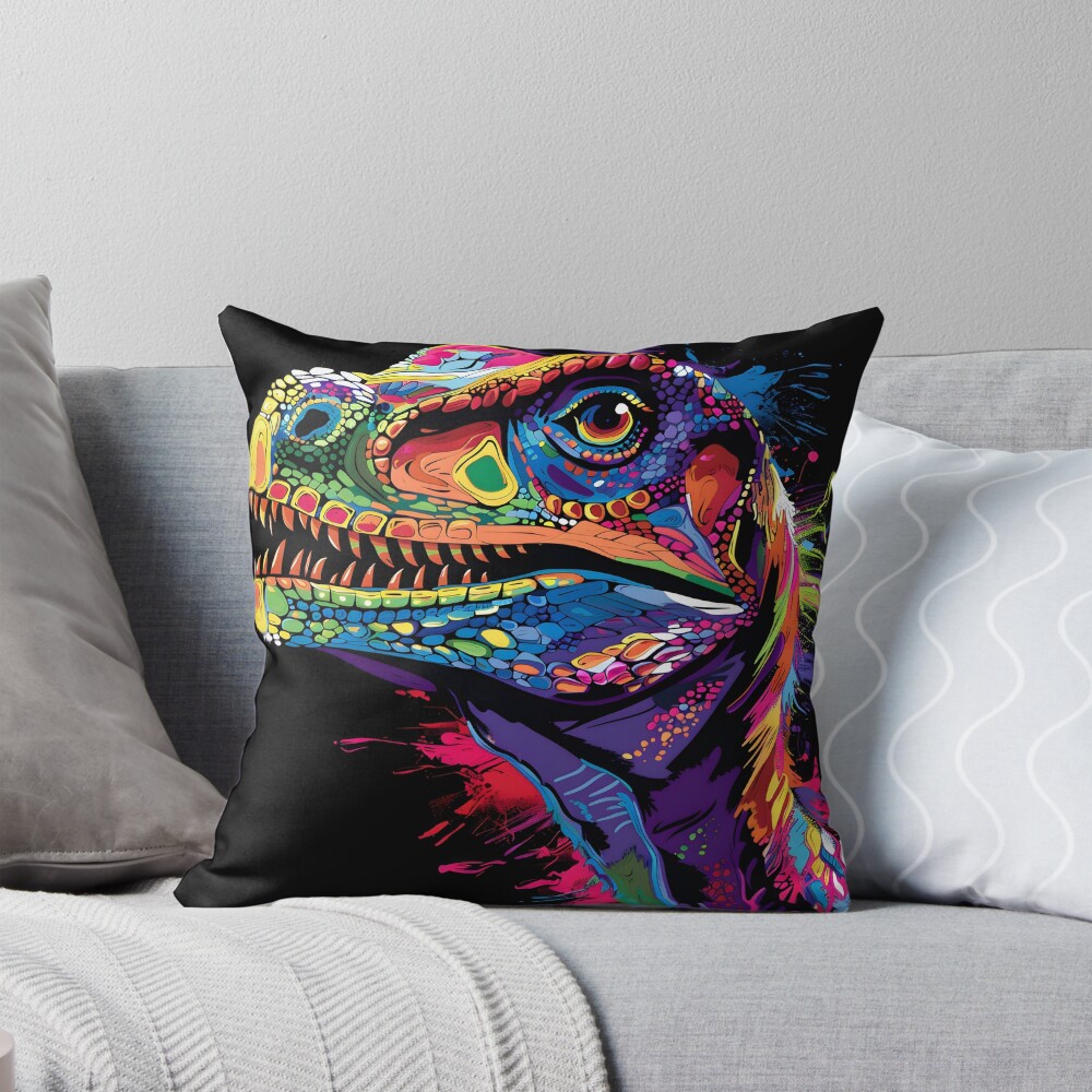 Item preview, Throw Pillow designed and sold by AI-Only.