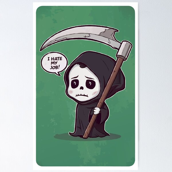 Item preview, I Hate My Job designed and sold by Angry Swan Designs.
