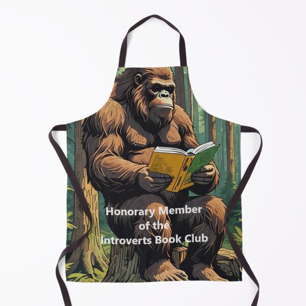 Item preview, Club de libros introvertidos de BigFoot designed and sold by Geek Girl Ohio.