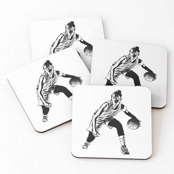 Item preview, "Basketball Ballet: Lady's Dribble Artistry" designed and sold by RhonDesign.