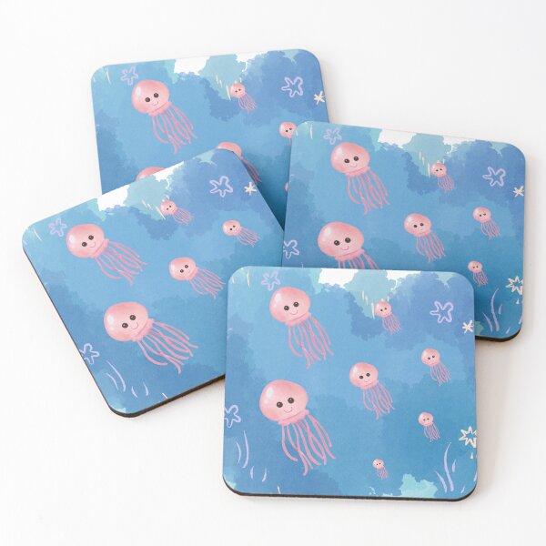 Item preview, Jelly fish Marine life designed and sold by RainbowsLalala.