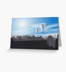 Hot Air Balloons Greeting Card