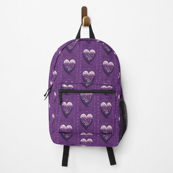 Item preview, Purple [with an up arrow] for military kids (#02) designed and sold by SolidEarthArt.