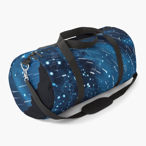 Item preview, Climber reaching summit against starry night sky Active Outdoors Inspired Art designed and sold by CDC40.