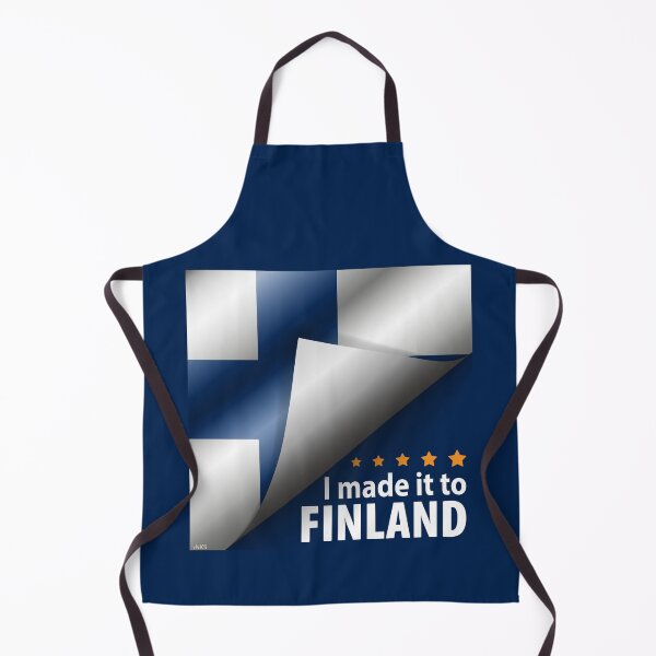 Item preview, I Made It To FINLAND Sticker T-Shirt 01 designed and sold by LocationInks.