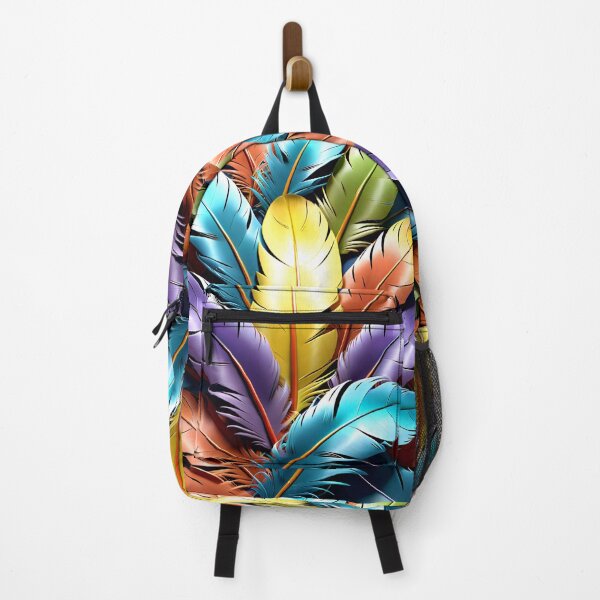 Artikelvorschau, Colorful Feather Pattern entworfen und verkauft von TheArtOfPat.