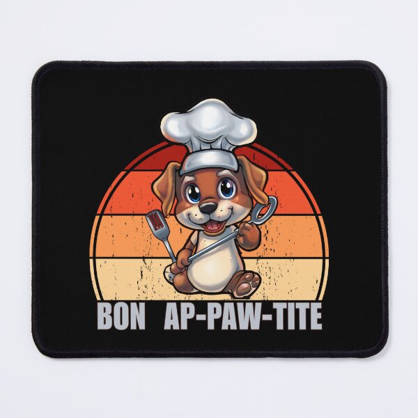Item preview, Bon Appetite - dog food pun designed and sold by SidTastic .