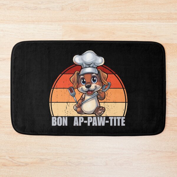 Item preview, Bon Appetite - dog food pun designed and sold by SidTastic .