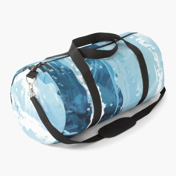 Item preview, Climber ascending frozen waterfall icy accent Active Outdoors Inspired Art designed and sold by CDC40.