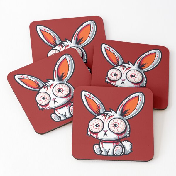 Item preview, : A Unique Blend of Cute and Creepy Artwork for Your Stylish Wardrobe! designed and sold by Shtex.