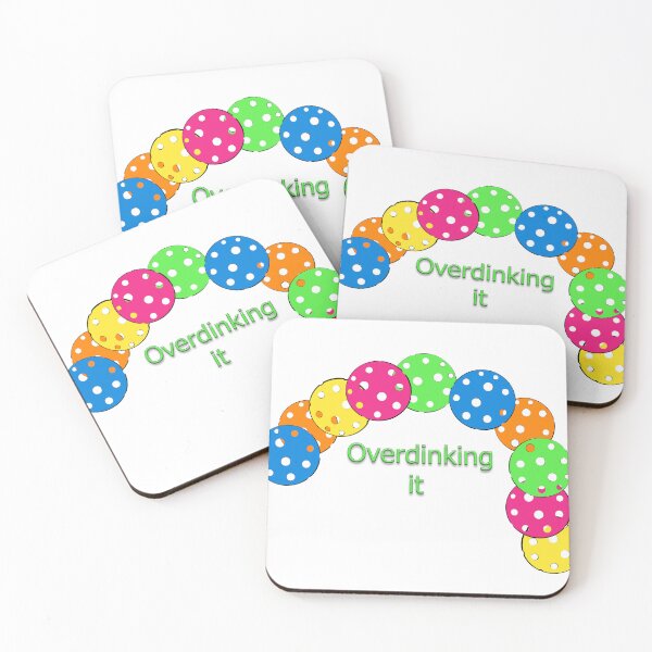 Item preview, Overdinking it pickleball design   designed and sold by Belknap.