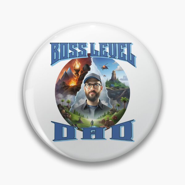 Item preview, Boss Level Gamer Dad Cool Fathers Day Gift Idea designed and sold by ZeptepiTrends.