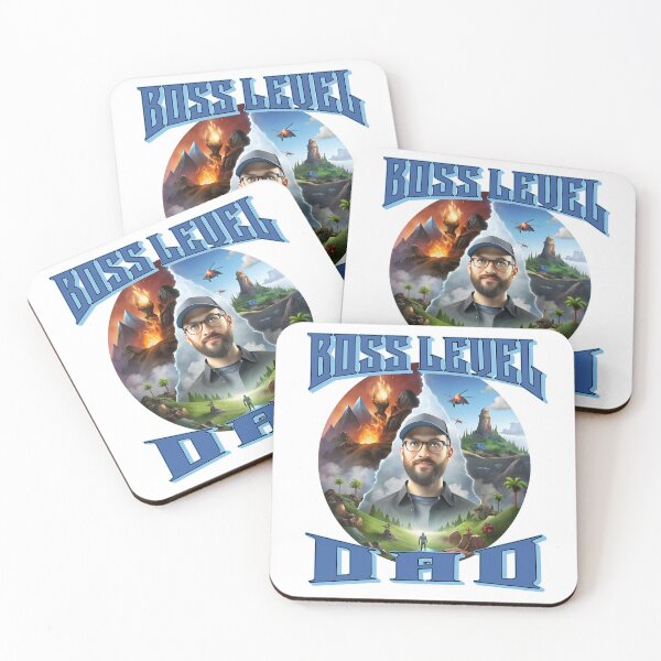Item preview, Boss Level Gamer Dad Cool Fathers Day Gift Idea designed and sold by ZeptepiTrends.