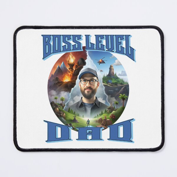 Item preview, Boss Level Gamer Dad Cool Fathers Day Gift Idea designed and sold by ZeptepiTrends.