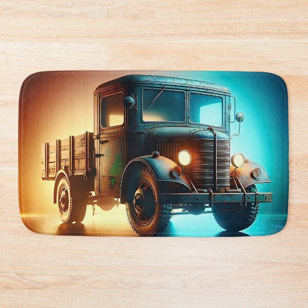 Item preview, Truck surrounded with gradient colors designed and sold by Marcu Ioachim.