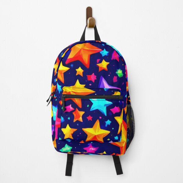 Item preview, Vibrant Volumetric Star Art designed and sold by Health And Fitness Posts e-Store.