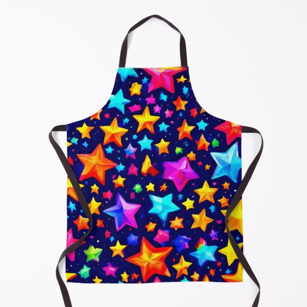 Item preview, Vibrant Volumetric Star Art designed and sold by Health And Fitness Posts e-Store.
