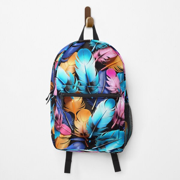 Artikelvorschau, Colorful Feather Pattern entworfen und verkauft von TheArtOfPat.