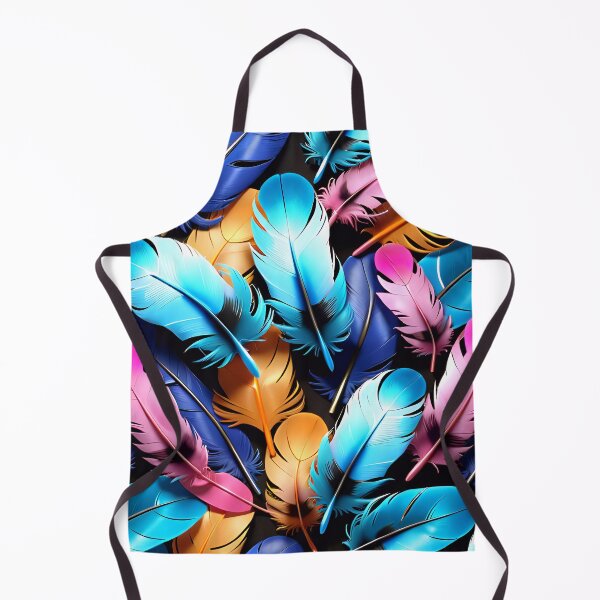 Item preview, Colorful Feather Pattern designed and sold by TheArtOfPat.