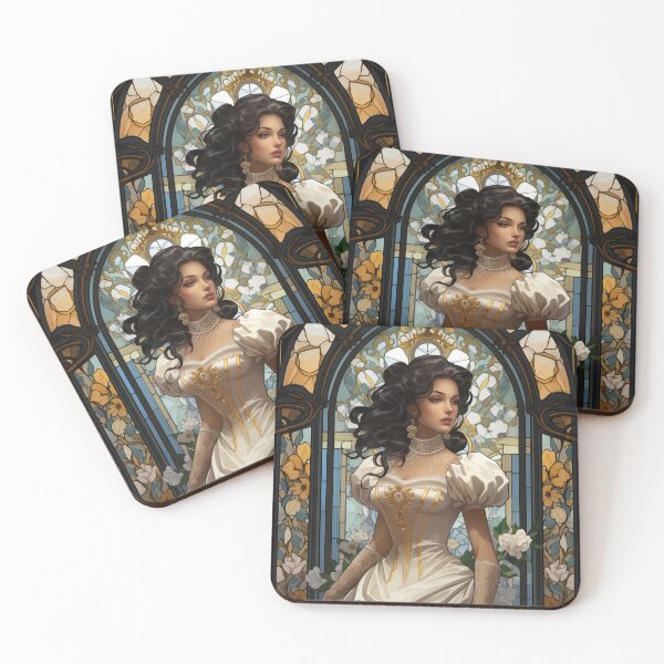 Item preview, A Spanish Bride - Art Nouveau Style designed and sold by ArtNouveauChic.