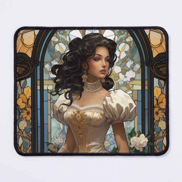 Item preview, A Spanish Bride - Art Nouveau Style designed and sold by ArtNouveauChic.