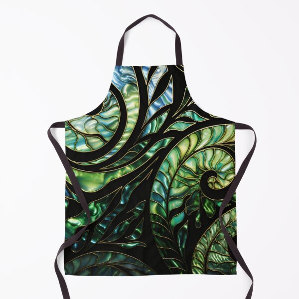 Item preview, New Zealand Māori Paua Pattern Koru Design 3 designed and sold by GrinGalore.