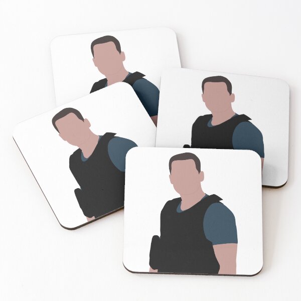 Item preview, Jay Halstead with bulletproof vest  designed and sold by AnnesCreatives.