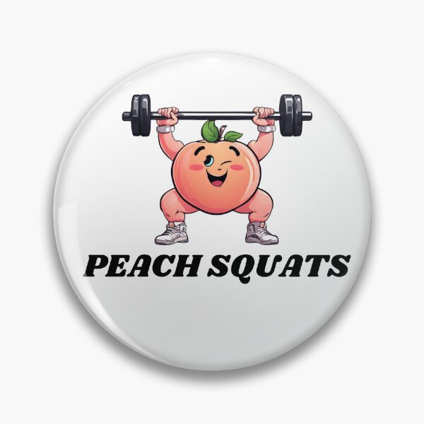 Item preview, MUSCLE-LOVING PEACH SQUATS designed and sold by Yeyishop.