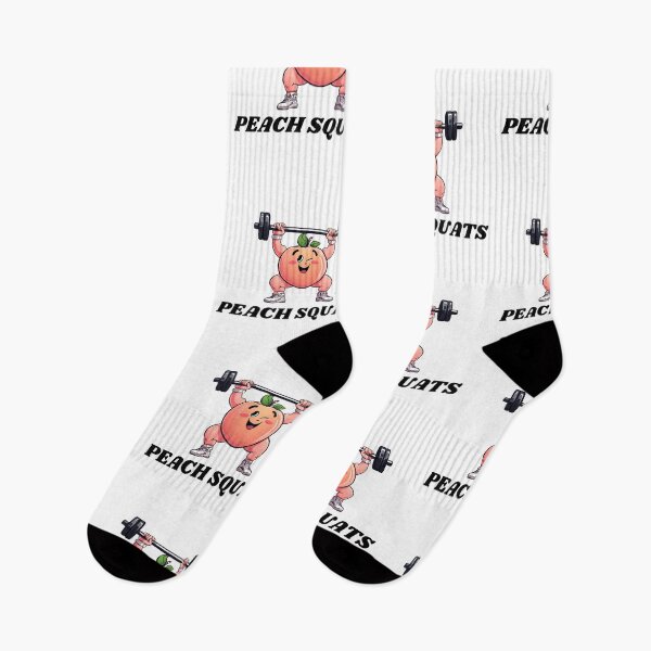 Item preview, MUSCLE-LOVING PEACH SQUATS designed and sold by Yeyishop.
