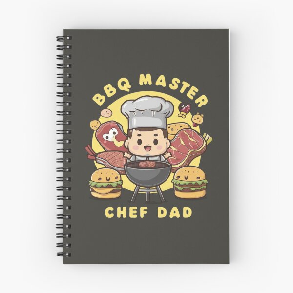 Item preview, BBQ Master Chef Dad - Kawaii designed and sold by Rockin-Rainbow.