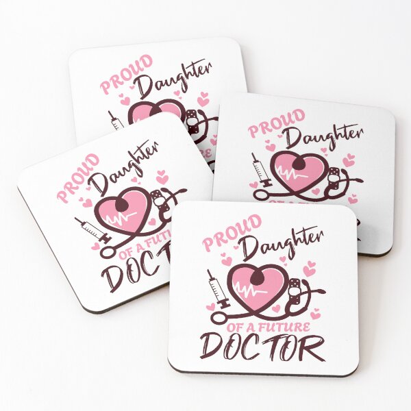 Item preview, Proud Daughter Of A Future Doctor Medicine In Training designed and sold by Stick-Artistry.