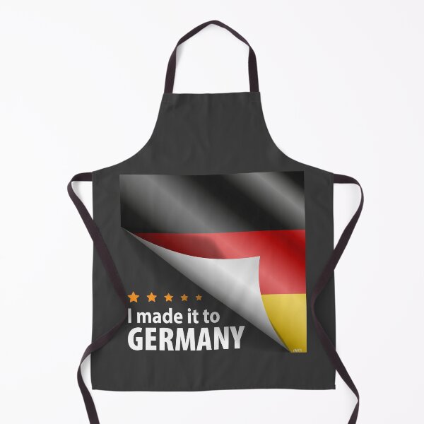Item preview, I Made It To Germany Sticker T-Shirt 01 designed and sold by LocationInks.