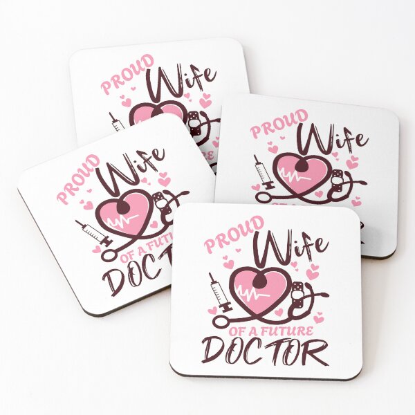 Item preview, Proud Wife Of A Future Doctor Medicine In Training designed and sold by Stick-Artistry.