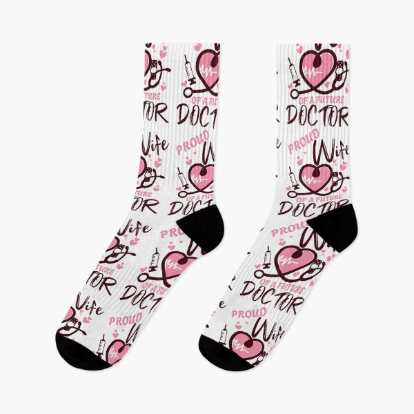 Item preview, Proud Wife Of A Future Doctor Medicine In Training designed and sold by Stick-Artistry.