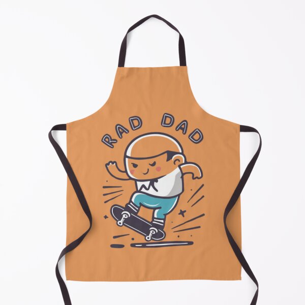 Item preview, Rad Dad on a Skateboard - Kawaii designed and sold by Rockin-Rainbow.