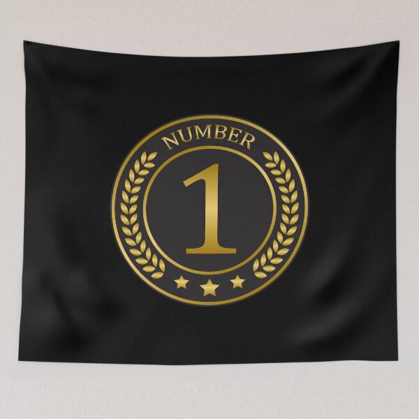 Item preview, Sticker number one designed and sold by Creative-Tin.