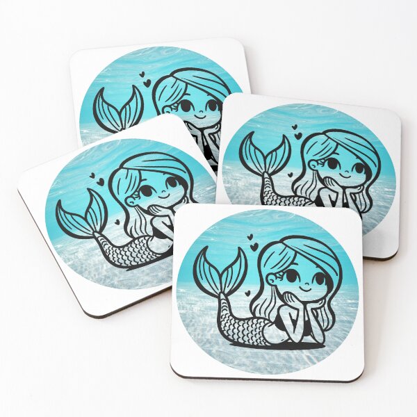 Item preview, Cartoon Mermaid designed and sold by theartfulaspie.