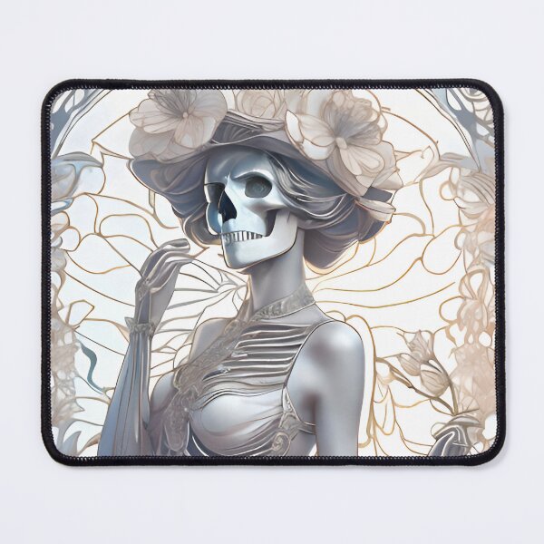 Item preview, Floral skeleton designed and sold by MatrixTattoo.