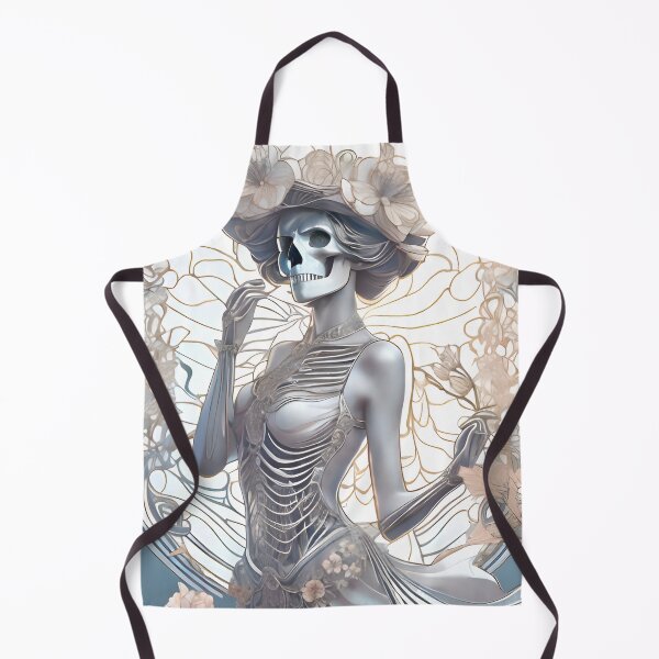 Item preview, Floral skeleton designed and sold by MatrixTattoo.