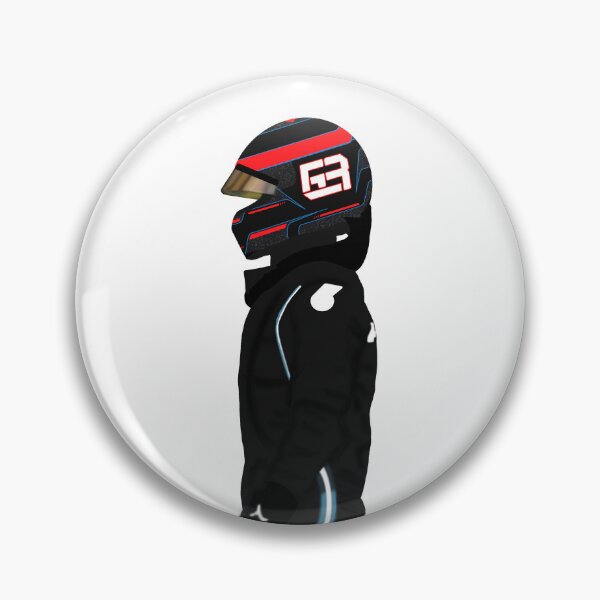 Item preview, George Russell in race suit designed and sold by AnnesCreatives.