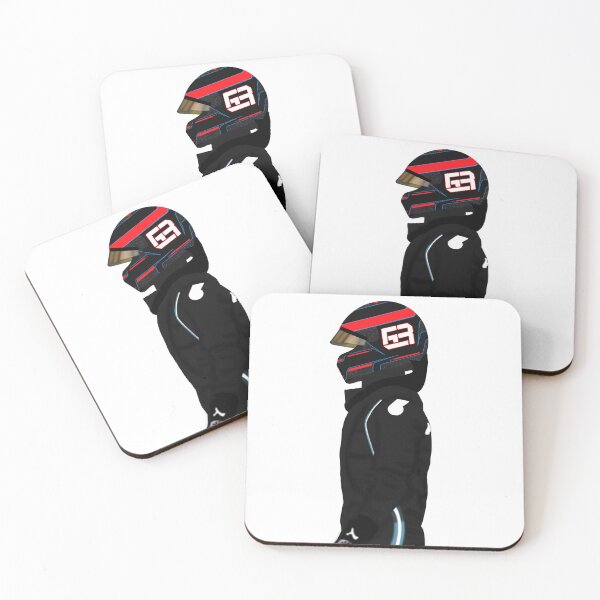 Item preview, George Russell in race suit designed and sold by AnnesCreatives.