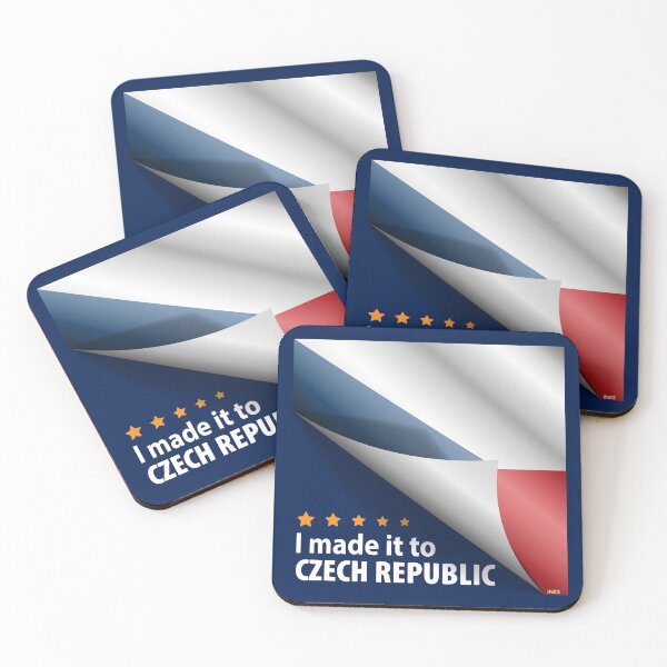 Item preview, I Made It To CZECH REPUBLIC CZECHIA Sticker T-Shirt 01 designed and sold by LocationInks.